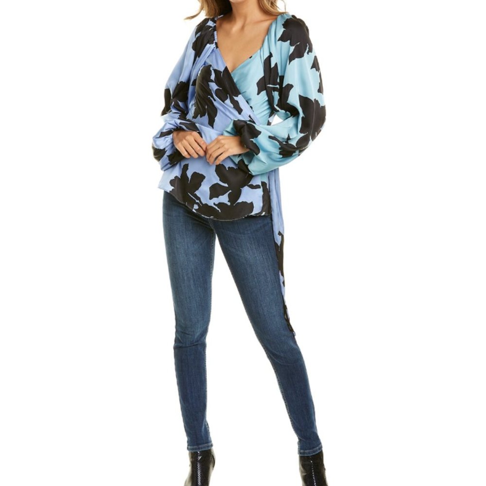 Hutch Oli Wrap Blouse